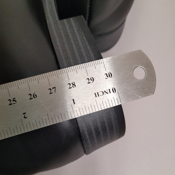 MIA Drena Black Loafers Gold Horse Bit Size 7.5 - Picture 8 of 11